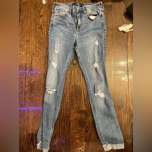 blue few ripped jeans